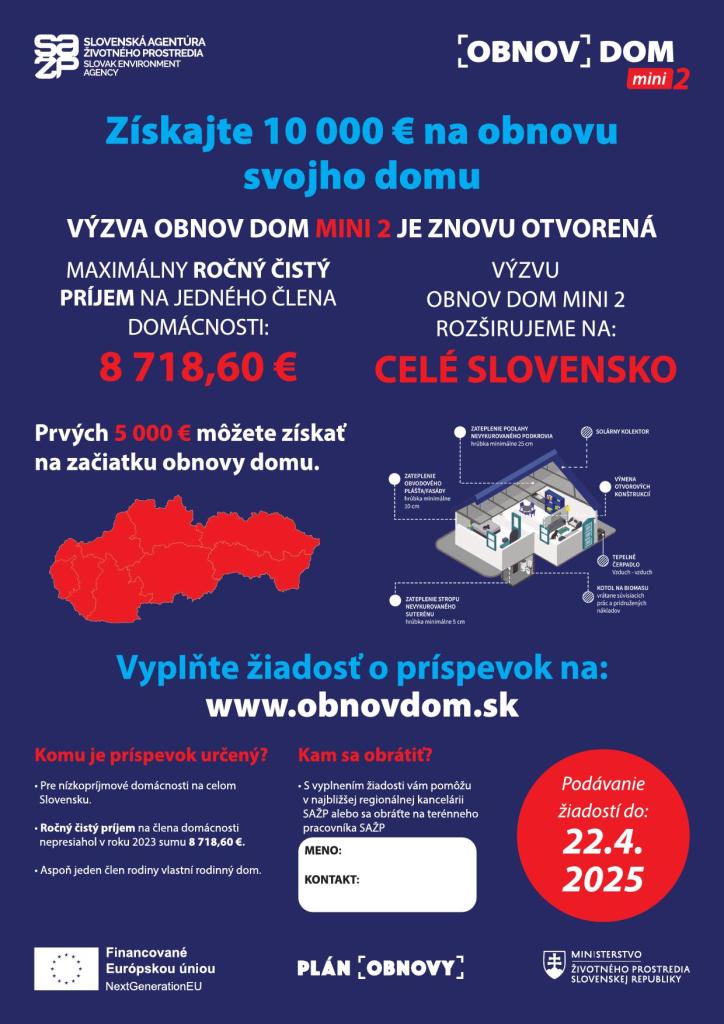 Obnov dom mini 2-3.kolo