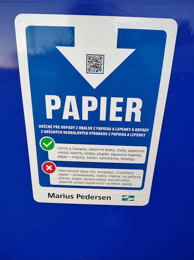 Triedenie odpadu-papier