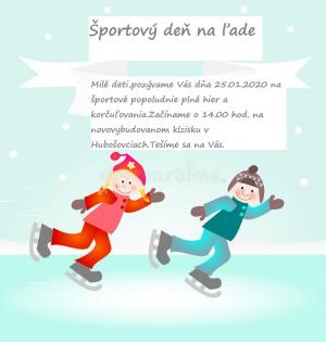 Športový deň na ľade